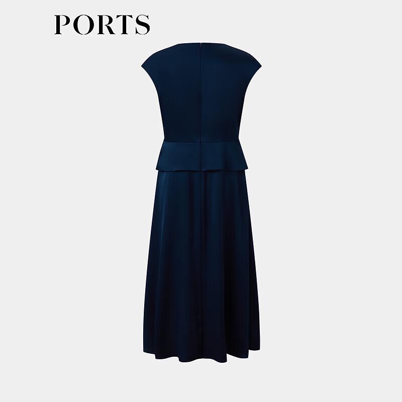 PORTS Summer Irregular Waist-Cinching Dress