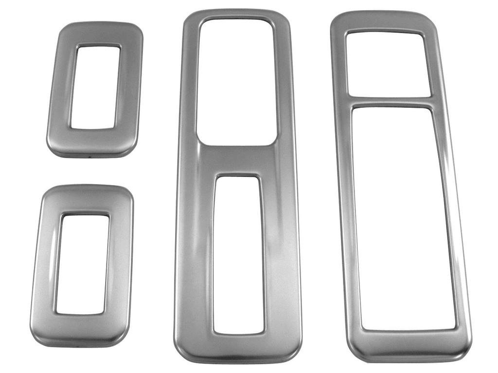 BRIGHTZ Window Switch Satin Silver for Honda and AGL25W AGL RX Cover, (WIN-SWI-016) RX300, AGL20W, (AGL20, AGL25, L20, L25, 20, 25, RX300, 300)