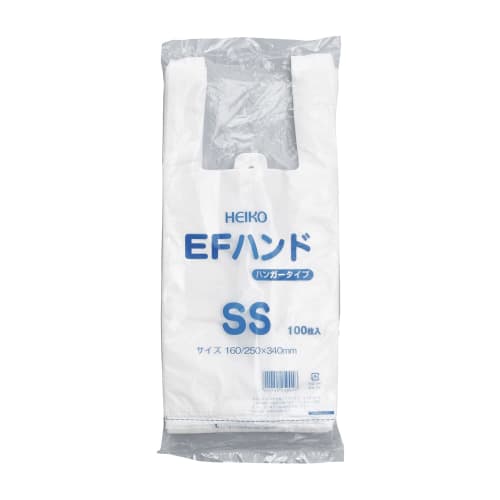 

Plastic shopping bags (milky white) ×Standard: SS×Size (length x width x depth): 340 x 160 x 90 mm×Quantity: 100