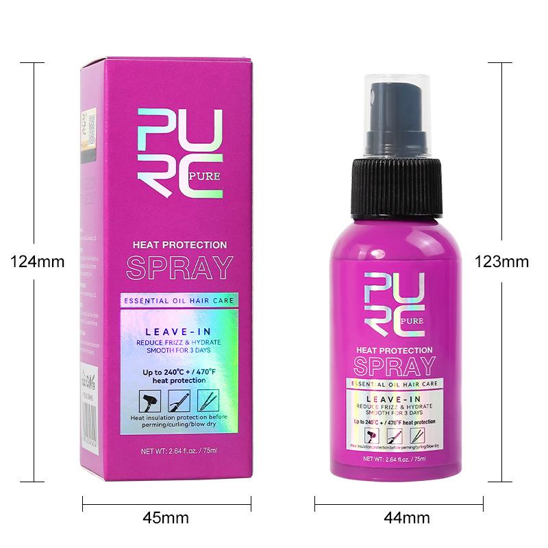 Hitzeschutzspray, Dauerwelle, Färben, Feuchtigkeits- und Haarpflege, Anti-Frizz-Schäden, Pflegespray für trockenes und glattes Haar