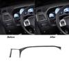 For Dodge Challenger 2008-2014 Carbon Fiber Driver Side Dashboard Cover Trim