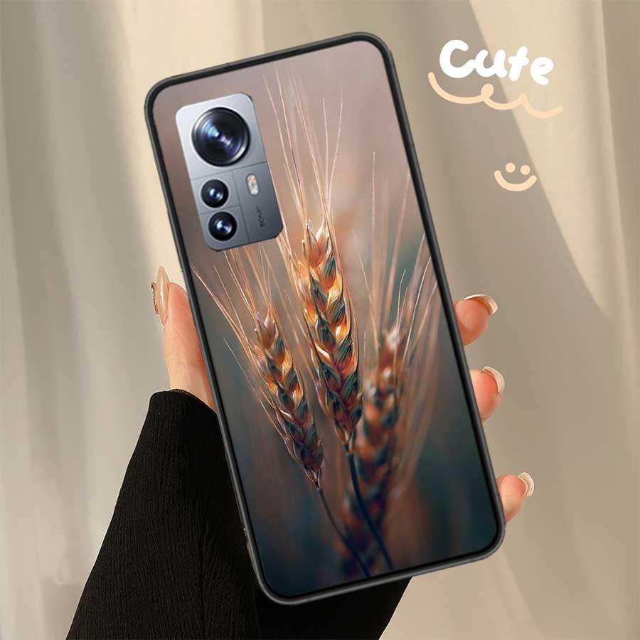 

Чехол-бампер Clear Phone с изображением зрелых колосьев пшеницы для Xiaomi Poco X7 X6 X5 F6 F5 F7 Mi 14 Ultra 15 13 12 12X 12T 11T 10T Pro 11i 10 Lite Xiaomi Mi 11 Lite