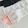 Womens Lace Socks Mesh Lace Skinny Socks Knee High Sheer Socks Campus Style Girl Campus Style Socks for Skirt