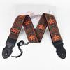 Adjustable Guitar Strap Embroidered Print Ethnic Style Guitar Strap For Folk Electric Guitar Bass Ukulele Guitar Accessories