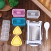 Onigiri Mold And Rice Paddle Food Utensils For Kitchen Kit Sushi Press Mold Diy Bento Accessories Rice Balls Sushi Snacks