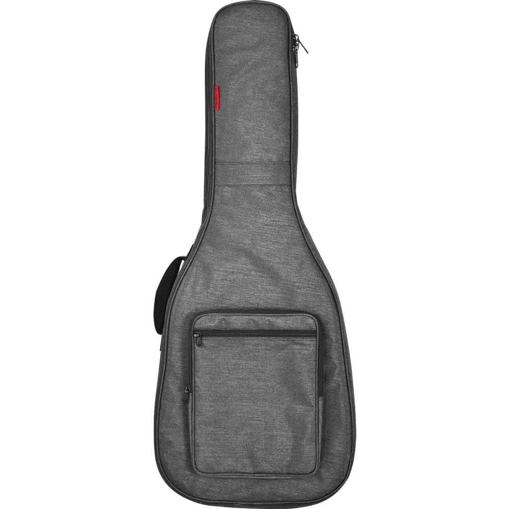 TOUGH-TX Tufftix Gig Bag for Acoustic Guitar with YKK TOUGH ZIPPER, TX-AG1/GRY