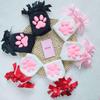 3D Cat Paw Silicone Thigh-High Socks - Cute Anime Lolita JK Style