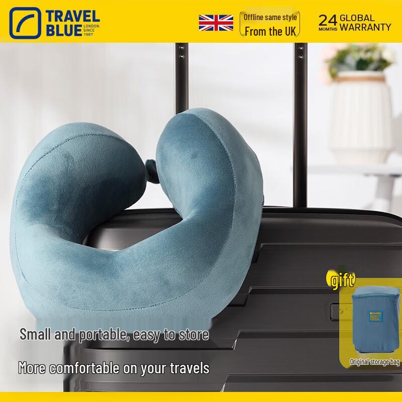 Travel Blue Memory Foam U-shaped Neck Pillow