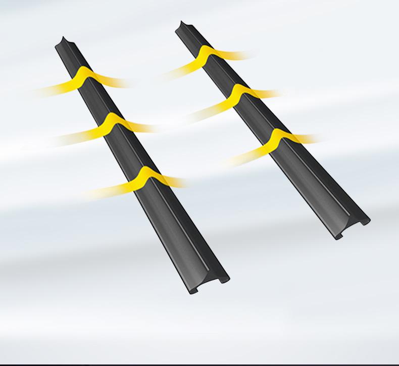 2019 FAW Bestune T77 Frameless Silent Wiper with T33 Front & Rear Rubber Strip