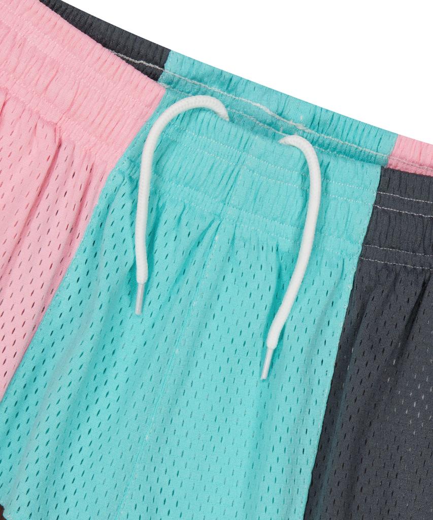 WKNDRS Patchwork Mesh Shorts (L.Mix)