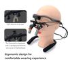 3.5X/4.5/5.5X/6.5X Dental Loupes Headlight Set Wearing Glasses Magnifying The Mirror Oral Glass Surgery Hd Led Equipment