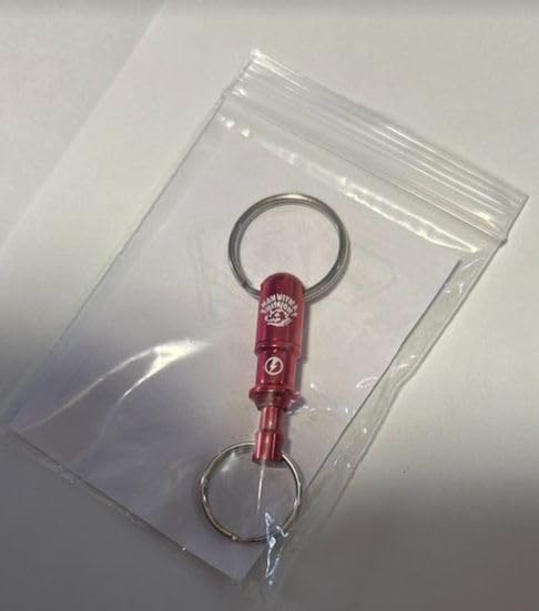 MAN WITH A MISSION Man With A Mission Merchandise Keychain Quick Release Keychain Red
