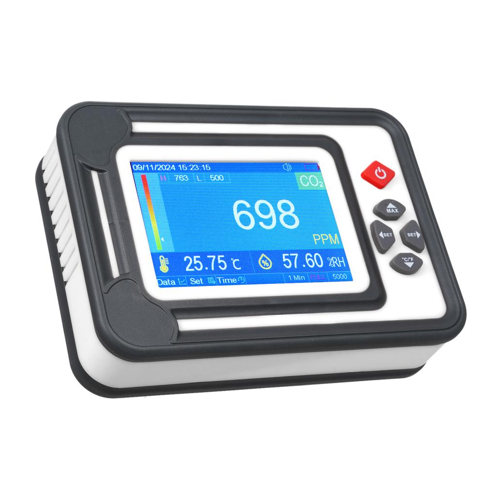 3 in 1 Carbon Monoxide Detector Digital CO2 Monitor CO2 Meter Gas Analyzer Detector 9999PPM CO2 Anal