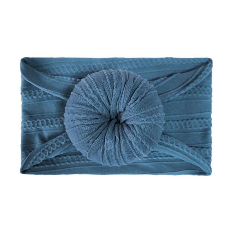 

Fashion infant nylon jacquard headband headgear soft donut nylon stockings children s headband hair accessories