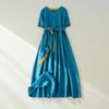 Artistic Ethnic Style Cotton-Linen Dress, Summer 2026 Edition