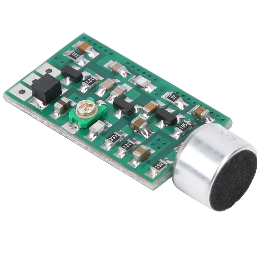 FM Microphone Pickup Module Wireless Audio Transmitter MIC Electrical Board 100MHz