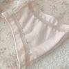 Women's panties  Cross waistband Hipsters Low Rise Lace Strappy Panties Transparent Mesh Floral Pattern Sweet Bowknot sexy femal