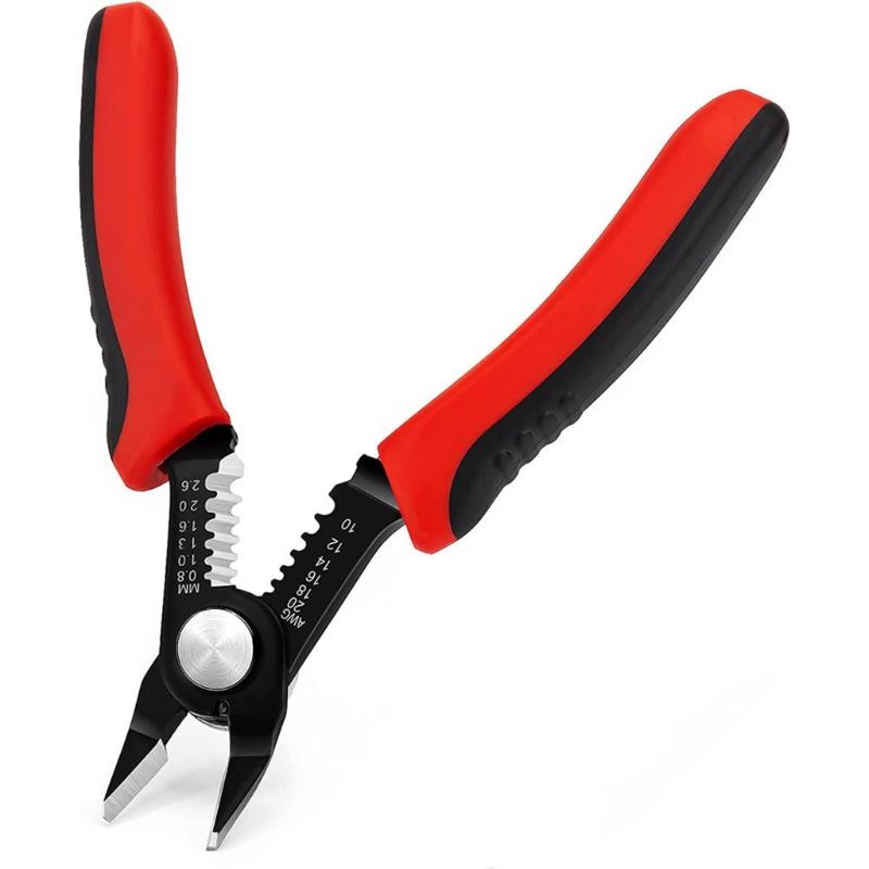 Reliable Wire Stripper Pliers Suitable for Accurate Cable Cutting Crimping in Various Applications Easy Handling and Use