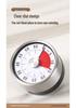 Stainless Steel Magnetic Kitchen Timer for Cooking and Study