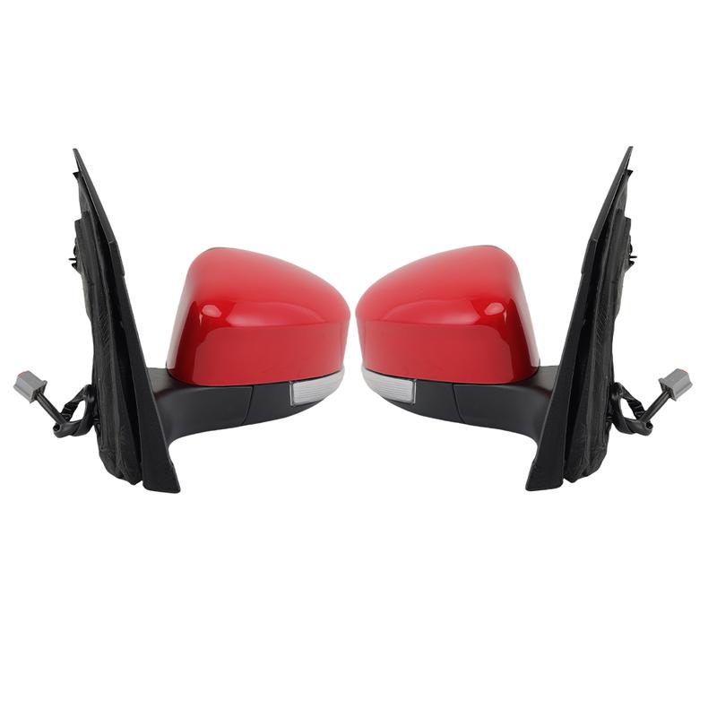 Rearview Mirrror Assembly For Ford Focus MK2 2008 2009-2012 Speed Red Manual Folding Turn Signal Side Mirrrors Car Accessories