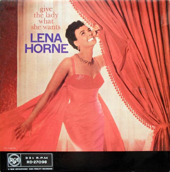 

LP Record LENA HORNE - Give The Lady What She Wants RD27098 RCA 1958 UK Jazz Used