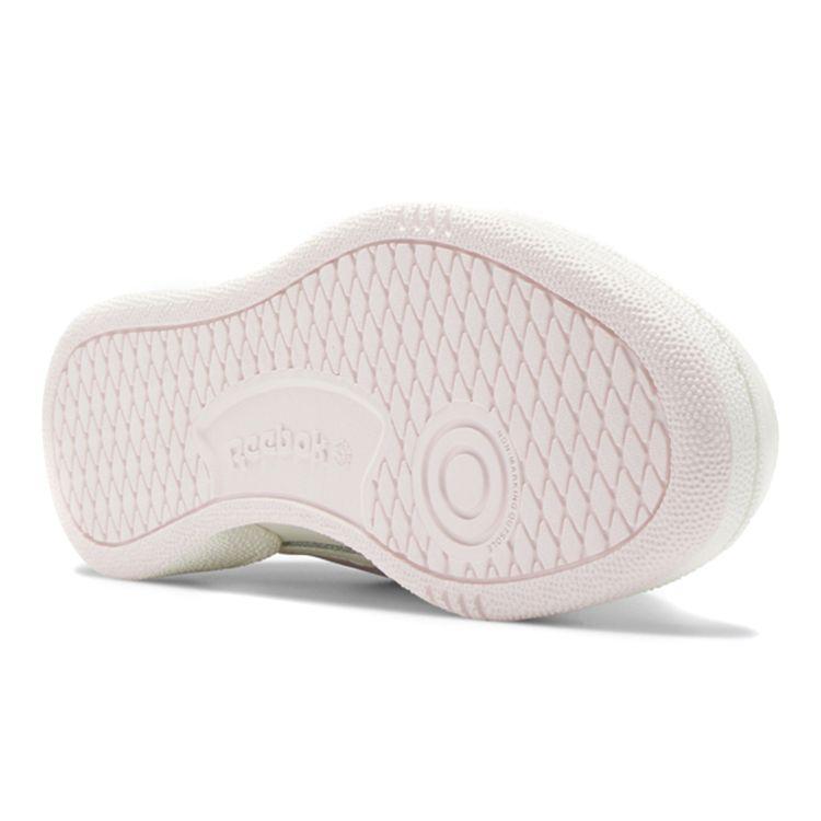 Reebok Kakao X  Club C Series Synthetic Leather Comfortable Low-Top Sneakers Unisex Sneakers White Pink GV8584