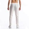 Men's Spring/Spring Ribbed Pants Elastic Waistband with Drawstring Straight Leg Comfortable and Versatile for Everyday Wear