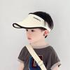 Wide Brim Children Sun Caps Cotton Visor Hat New Top Air Cap  Girls