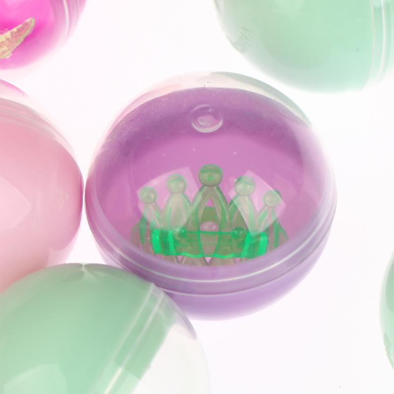 30/50Pcs Fun Mixed Surprise Capsule Egg Toys Transparent Eggshell Mixed Toy Birthday Party Favor Rewards Pinata Filler Gifts