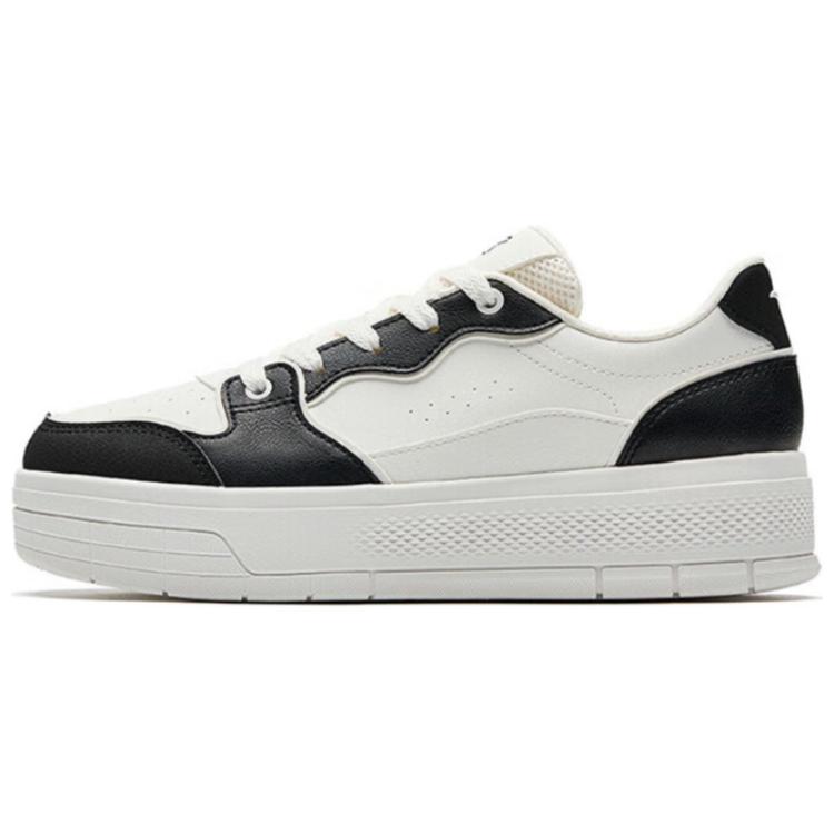 

Anta Jelly 2 Comfortable Versatile Non-Slip Wear-Resistant Lightweight Low-Top Skate Shoes Women sneaker White Black 122528032-7 37.5