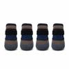 Small Dog Shoes Set with Light Upper, Grip Bottom Support, Small Dog Paw Shoes and 4 Piece Daily Summer Walk Use Plus