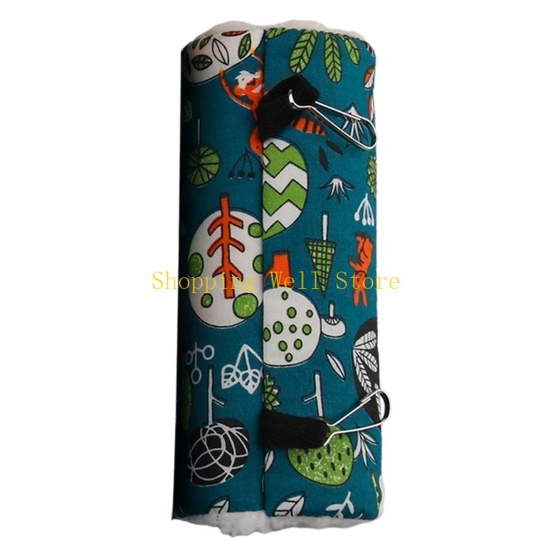 KX4B Winter Bird Hanging Hammock Warm Nest Hideout Playing Rest for Parrots Hamster