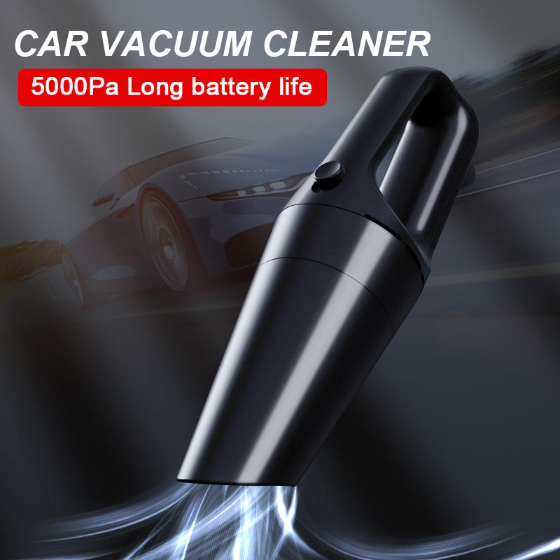 Portable Wireless Car Vacuum Cleaner 5000Pa Super Vacuum Cleaner 2000MAH Double Housing Car Pocket Battery | Vacuum Cleaner