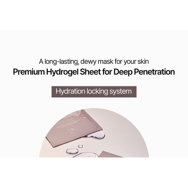 HEVEBLUE - Pot Pore Peptamin Hydro Collagen Mask Pack Set 4 sheets