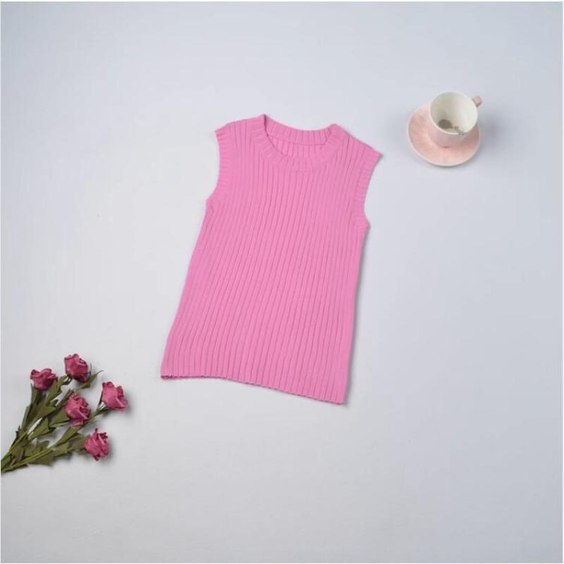 14/5000 Women's Summer Slim Knit Casual Short Vest