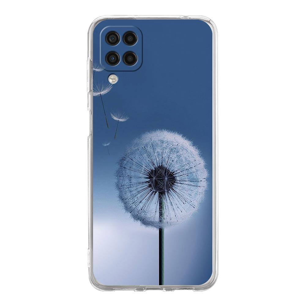Phone Case For Samsung Galaxy A13 A33 A35 A55 A73 A53 A23 A51 A71 A21S A72 A31 A41 A05s A03S A15 A25 5G Cover flower Dandelion
