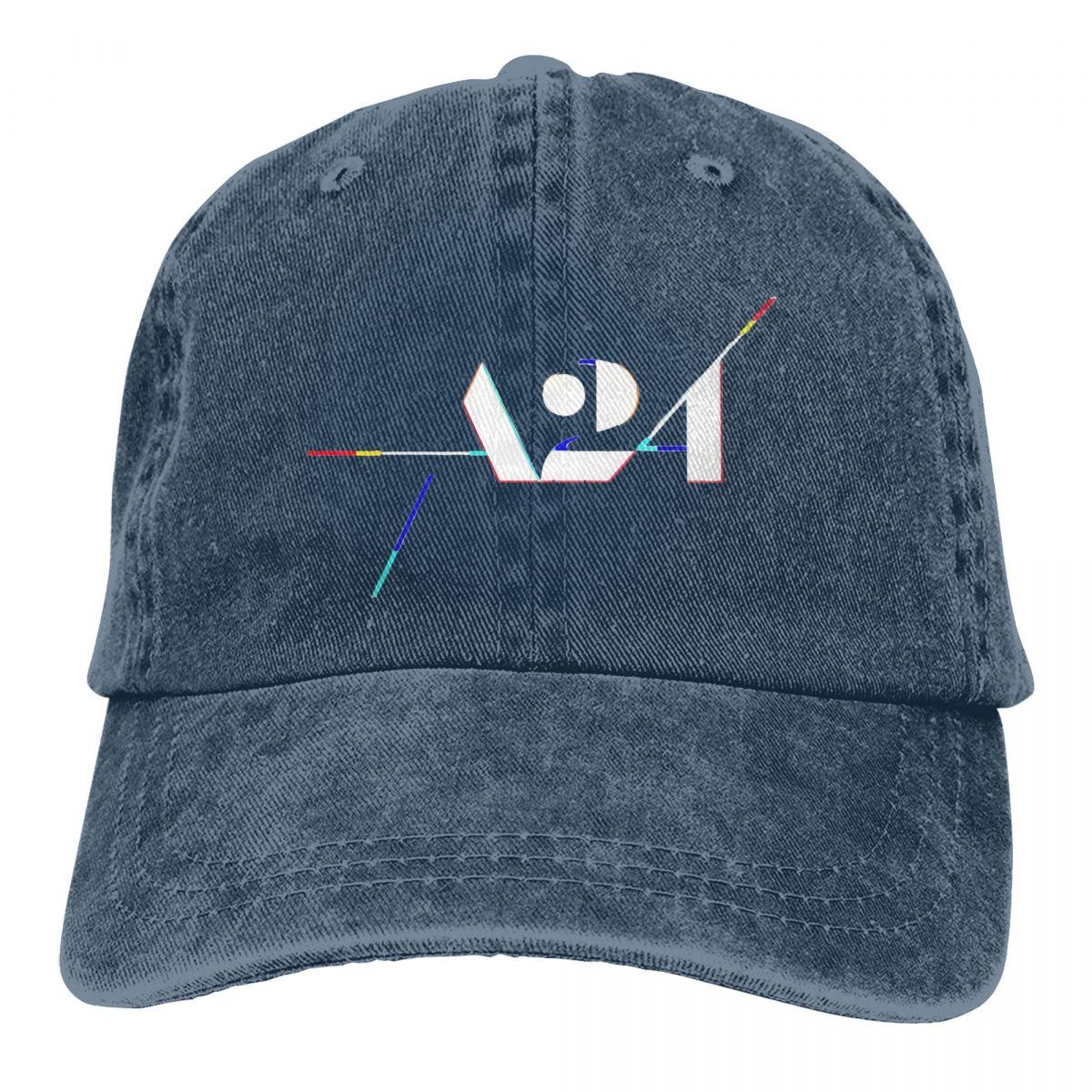 

A24 Unisex and Women s Baseball Caps Adjustable Casual Cotton Sun Hats Unisex Dad Hats One Size