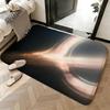 Weicher saugfähiger rutschfester Teppich Film Interstellar Fußmatte Heimdekor Fußmatte Schlafzimmer Fußmatte Duschteppich