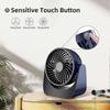 Usb Fan, Small Fan, 360 Rotation Portable Quiet Mini Usb Fan, 3 Speeds Desk Fan With 1.5M Usb Cable For Office/Car/Travel/Camping  SZRH A-X