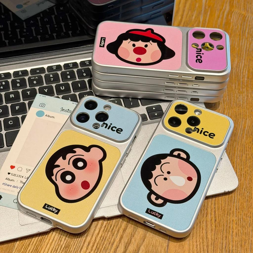Color matching Panghu Xiaoxin is suitable for Apple 11Promax mobile phone case iPhone11/11/11 large window 11 cartoon