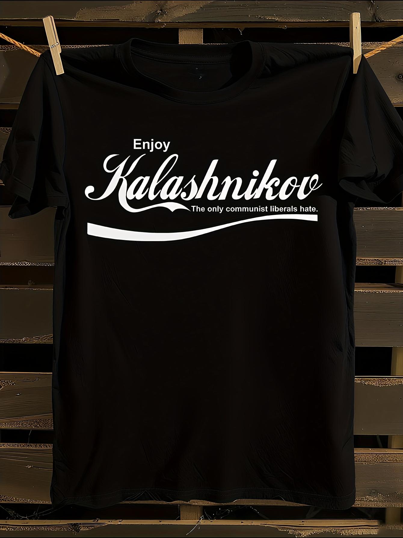 Gun Kalashnikov Graphic T-shirt S