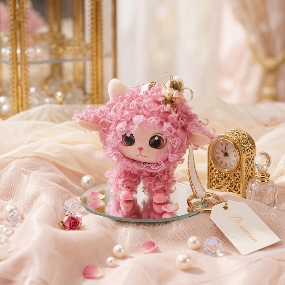 Smooth Vinyl Hanging Ornament Soft Plush Mini Plush Pendant Gentle Vinyl Doll Keychain  Girls Gift