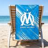 Flame Logo Design Printed Beach Towel, Super Soft Microfiber, Perfect Gift Birthday, for Pool, Beach, Travel, for family and friends
