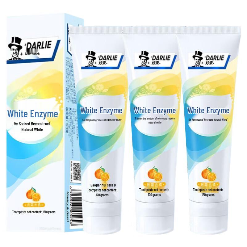 

Darlie Enzyme Whitening Toothpaste Orange