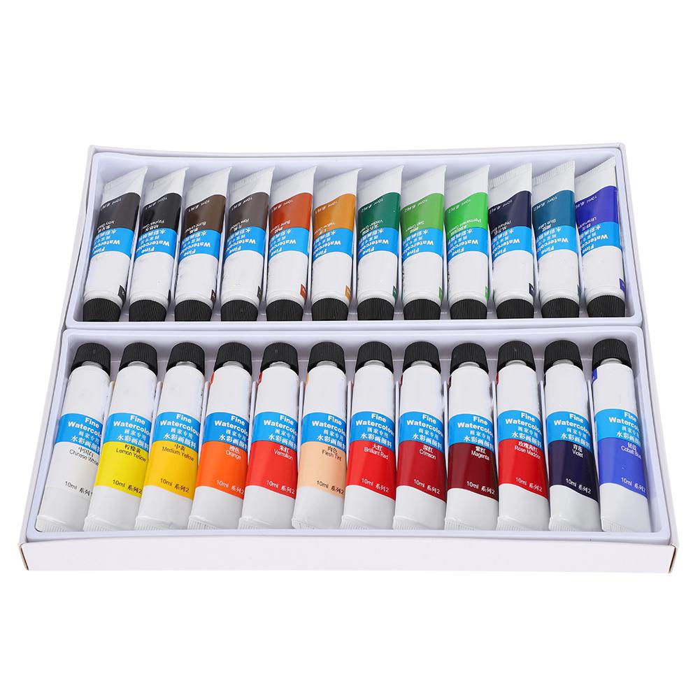 Watercolor Pigment Professional Painting Tools Art Supplies for Painter24 Colors