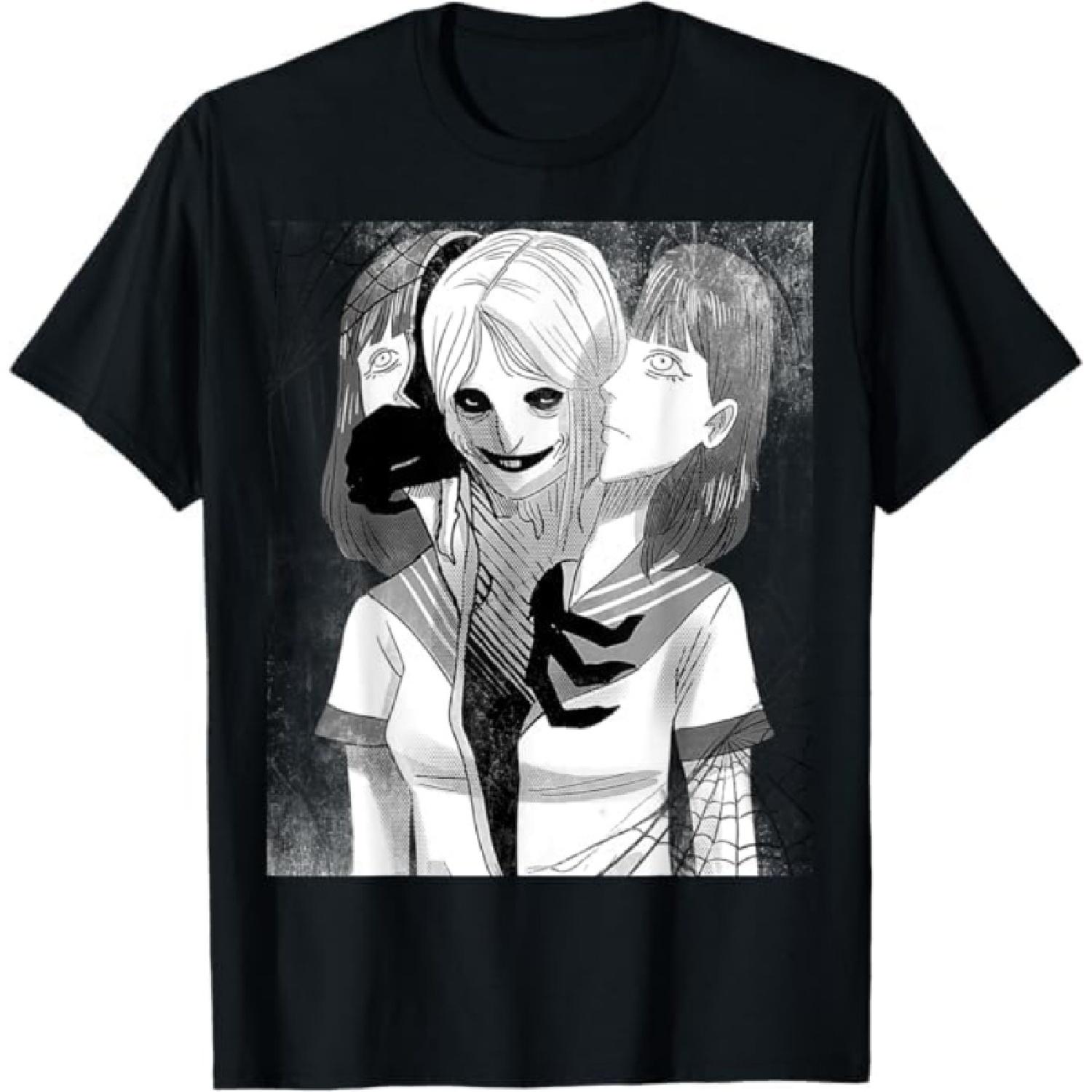 

Otaku Anime Japanese Gothic Witch Occult Girl Horror Demon T-Shirt Mali Mens Womens Tank Top Sweatshirt Hoodie Longsleeve 1647 Black XXXXXL чорний
