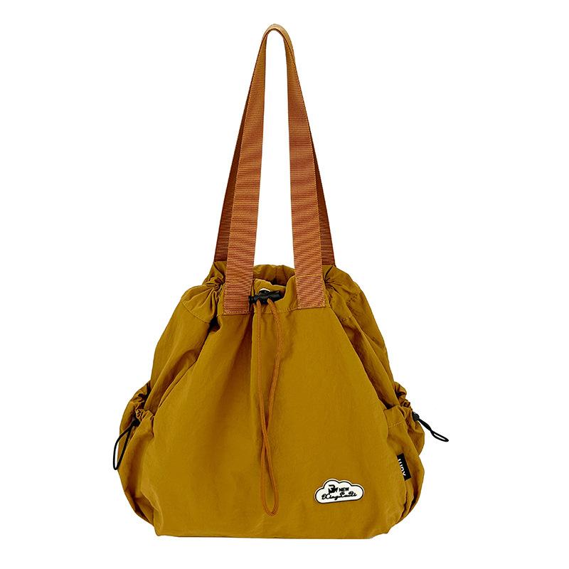 Large-capacity Casual Single-shoulder Drawstring Backpack, A Fashionable and Lightweight Bag for Commuting Students