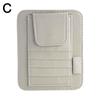Car Sun Visor Organizer Multi-Pocket Pouch, Auto Interior Document Storage & Pen Holder, Solves In-Car Clutter & Lost Items