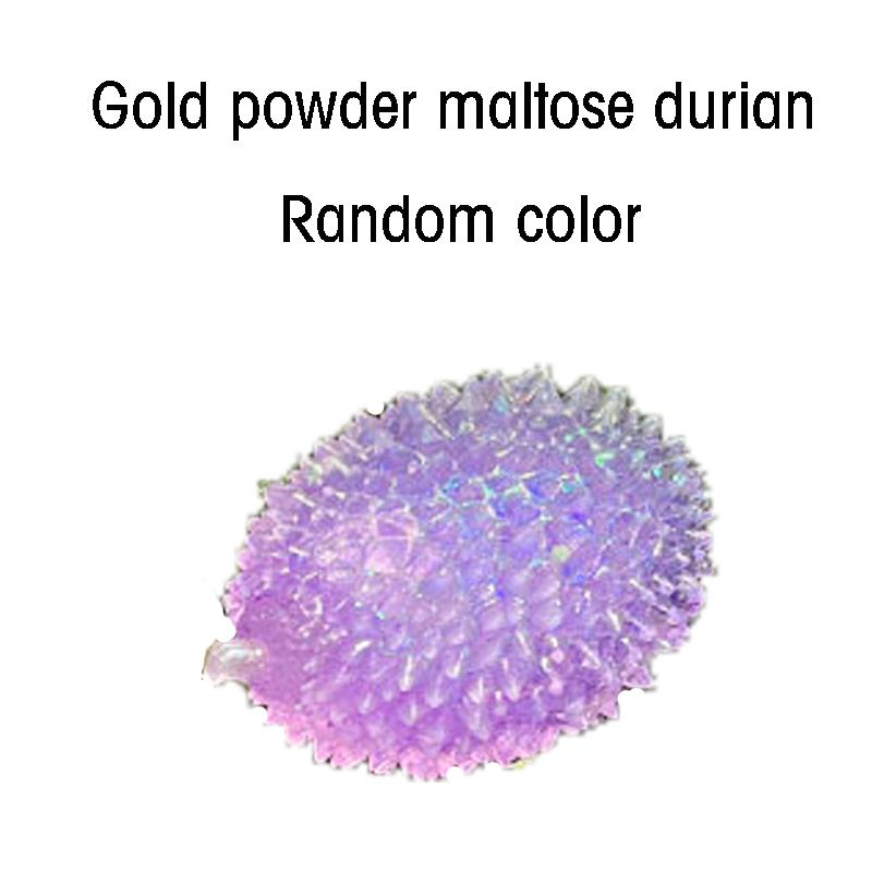 Novelty Light Transformation Simulation Durian Maltose Pinching Venting Fruit Pressure Ball Toy Funny Ornaments Creative Gifts