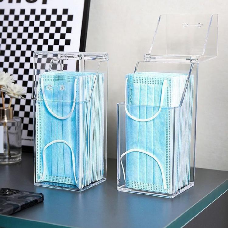 Mask Storage Box Wet Tissue Box Baby Wipes Dispenser Holder Household Dust-proof